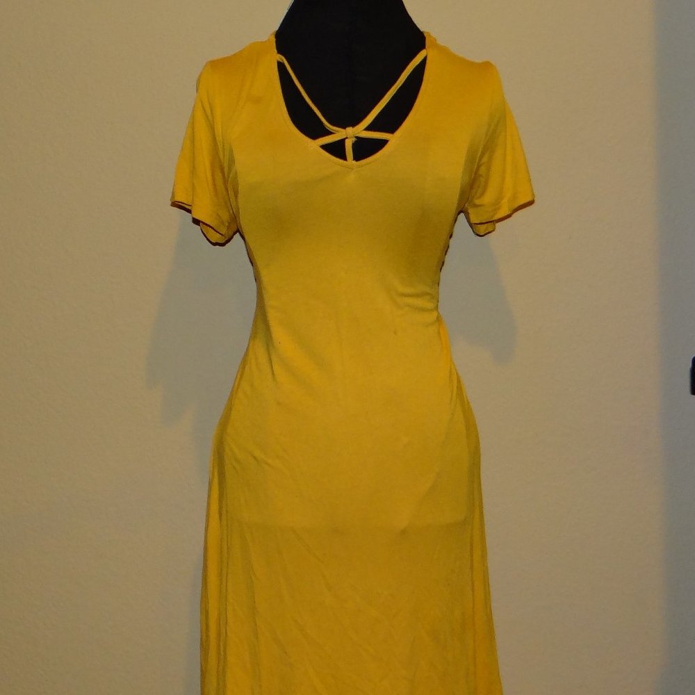 Womens Yellow dress